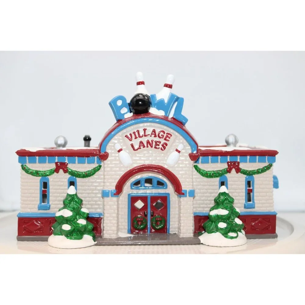 Dept 56 Snow Village - Bowling Alley